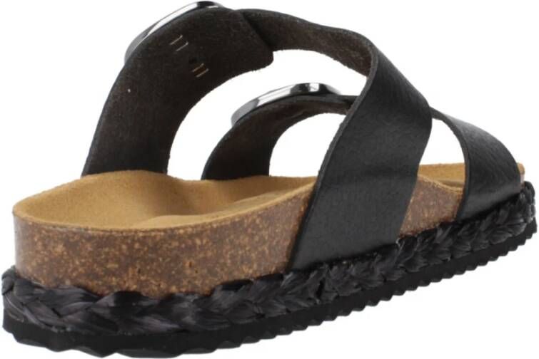 Geox Brionia High Sliders Black Dames