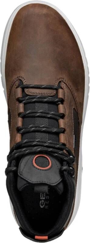 Geox Bruine Casual Herenlaarzen Brown Heren