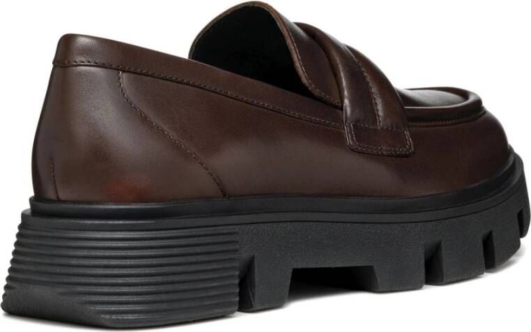 Geox Bruine Dames Loafers Brown Dames