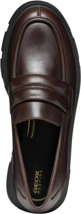 Geox Bruine Dames Loafers Brown Dames