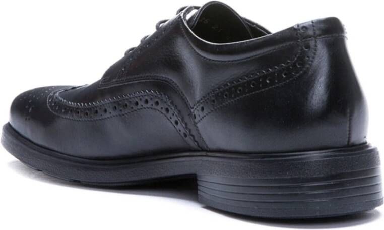 Geox Business Shoes Black Heren