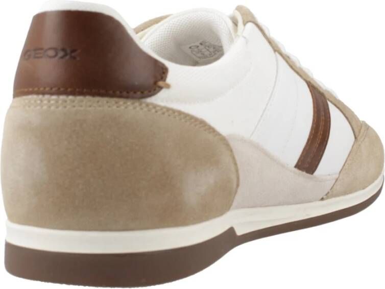 Geox Casual Sneakers Renan Stijl Beige Heren