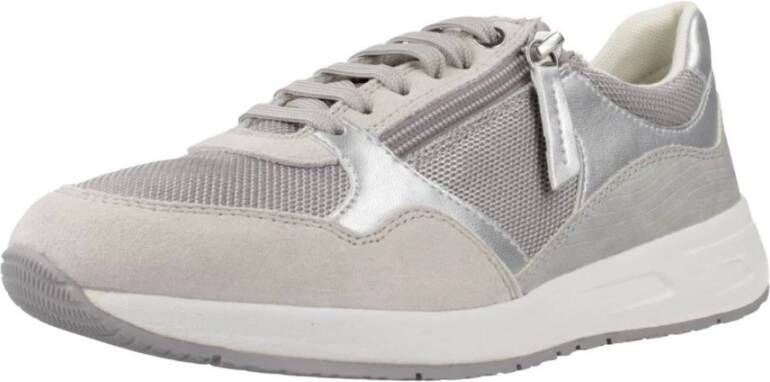 Geox Casual Sneakers voor Dagelijks Gebruik Gray Dames