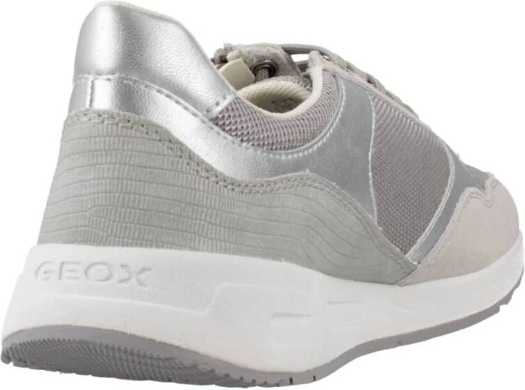 Geox Casual Sneakers voor Dagelijks Gebruik Gray Dames