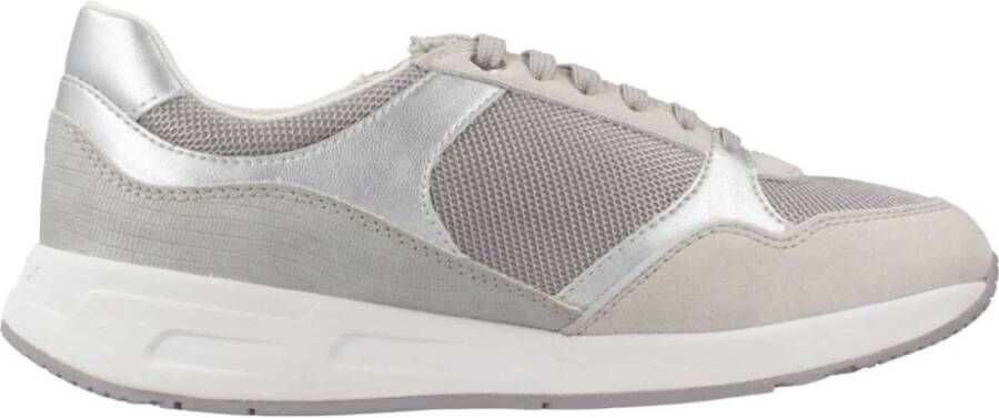 Geox Casual Sneakers voor Dagelijks Gebruik Gray Dames