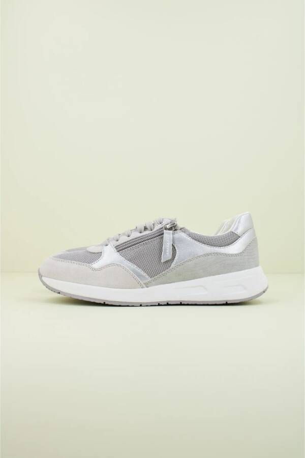 Geox Casual Sneakers voor Dagelijks Gebruik Gray Dames