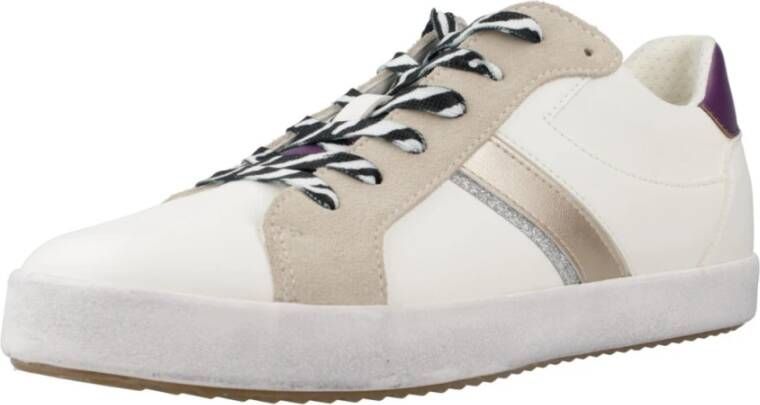 Geox Casual Sneakers voor Vrouwen White Dames