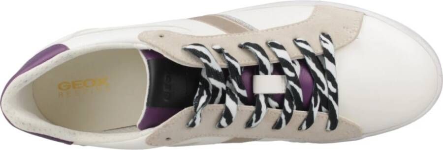 Geox Casual Sneakers voor Vrouwen White Dames