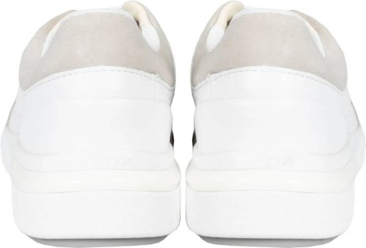 Geox Casual Veterschoenen White Dames