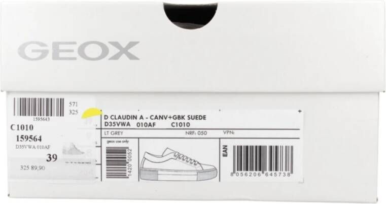 Geox Claudin Sneakers Gray Dames