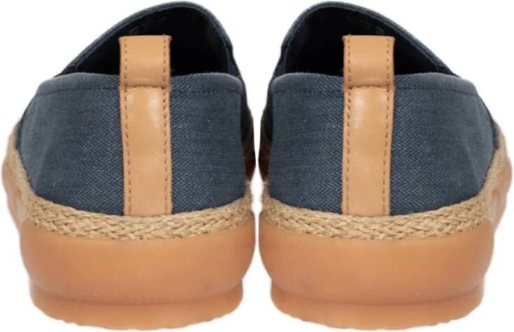 Geox Comfortabele Instap Espadrilles Blue Heren