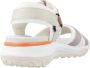 Geox Comfortabele platte sandalen voor vrouwen White Dames - Thumbnail 3