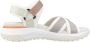 Geox Comfortabele platte sandalen voor vrouwen White Dames - Thumbnail 4