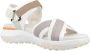 Geox Comfortabele platte sandalen voor vrouwen White Dames - Thumbnail 5