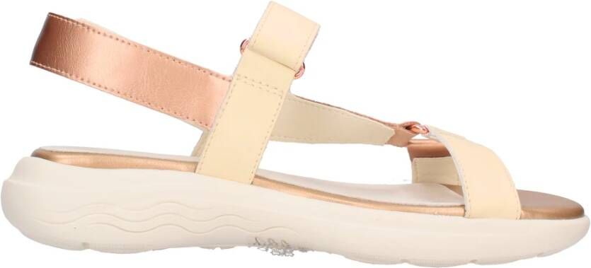 Geox Comfortabele sandaal voor vrouwen Beige Dames