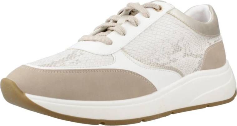 Geox Cristael Sneakers Beige Dames