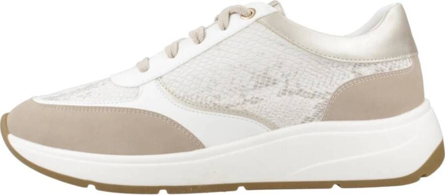 Geox Cristael Sneakers Beige Dames