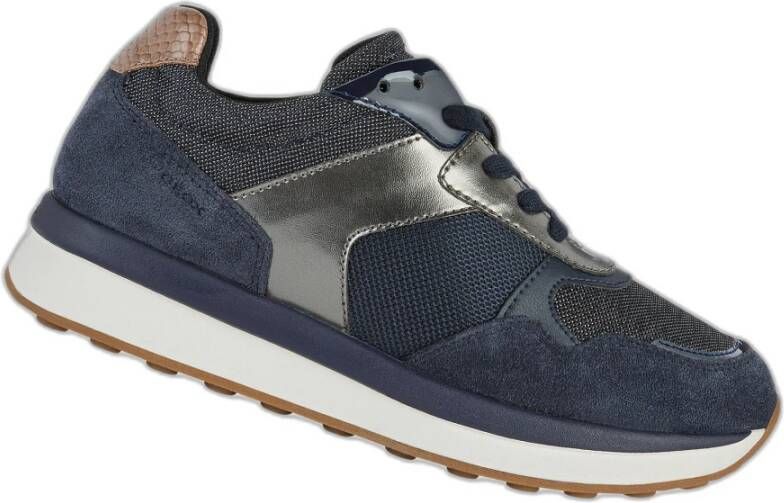 Geox Dames sportschoenen Runntix Blauw Dames