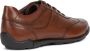 Geox Cognac Veterschoenen voor Mannen Brown Heren - Thumbnail 5