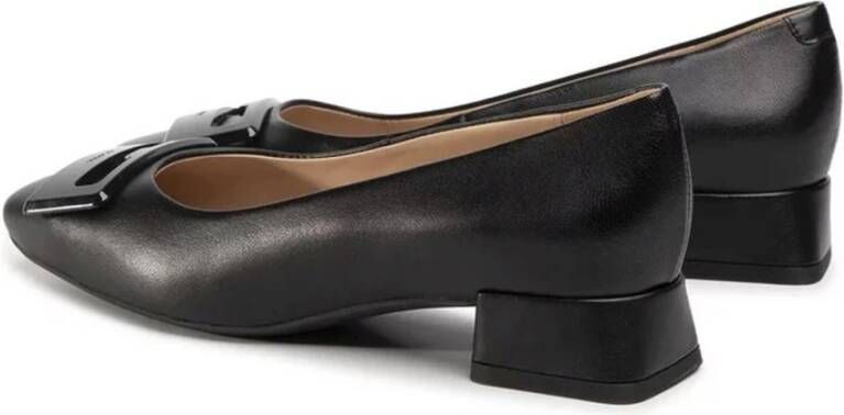 Geox Elegante Gesloten Ballerina's Zwart Dames Black Dames