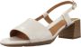 Geox Elegante High Heel Sandalen Beige Dames - Thumbnail 2