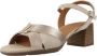 Geox Elegante High Heel Sandalen voor Vrouwen Beige Dames - Thumbnail 2