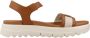 Geox Elegante High Heel Sandalen voor Vrouwen Brown Dames - Thumbnail 4