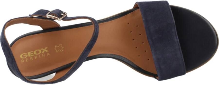 Geox Elegante Sandalen met Aurely 50 Stijl Blue Dames