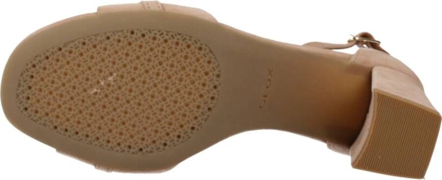 Geox Elegante Sandalen voor Vrouwen Beige Dames