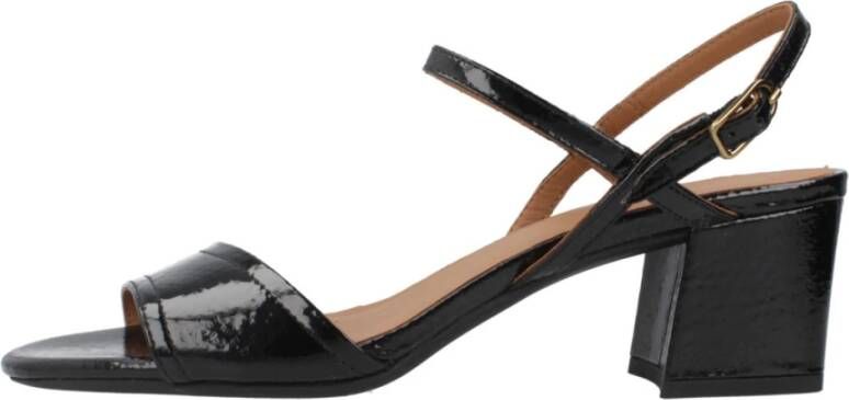 Geox Elegante Sandalen voor Vrouwen Black Dames