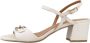 Geox Beige Platte Sandalen voor Vrouwen Beige Dames - Thumbnail 9