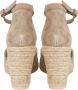 Geox Elegante Sleehak Espadrilles Beige Dames - Thumbnail 2