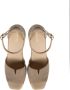 Geox Elegante Sleehak Espadrilles Beige Dames - Thumbnail 3