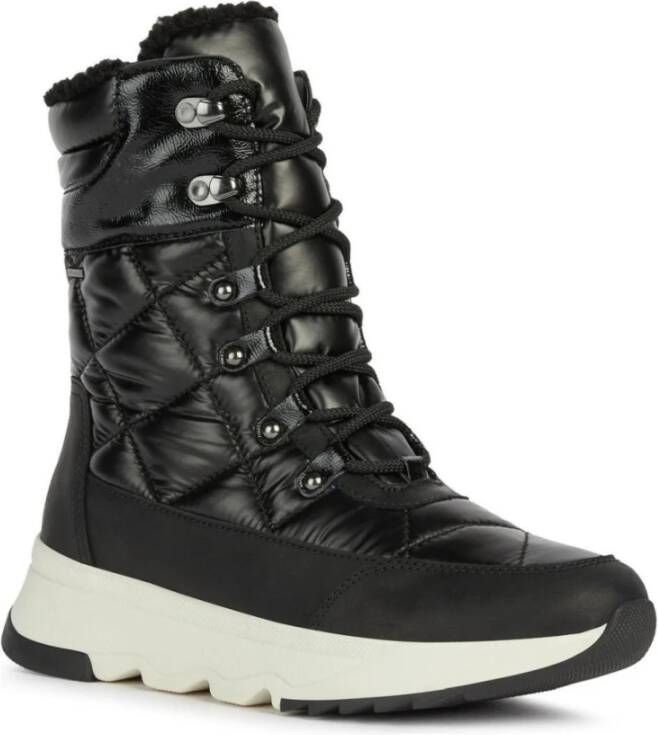 Geox falena abx booties Zwart Dames