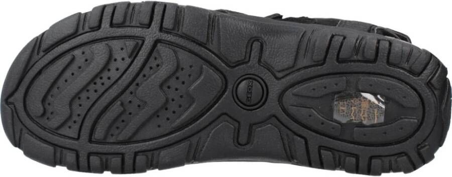 Geox Heren Platte Sandalen Black Heren