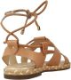 Geox Stijlvolle Platte Sandalen Brown Dames - Thumbnail 5