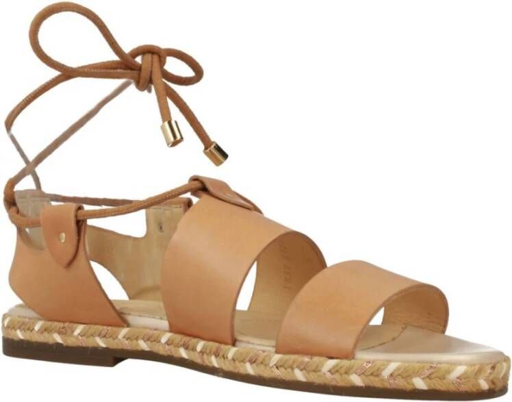 Geox Stijlvolle Platte Sandalen Brown Dames