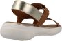 Geox Stijlvolle Platte Sandalen voor Vrouwen Brown Dames - Thumbnail 3