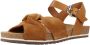 Geox Comfortabele platte sandalen voor vrouwen Brown Dames - Thumbnail 3