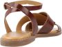 Geox Stijlvolle platte sandalen voor vrouwen Brown Dames - Thumbnail 3