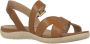 Geox Stijlvolle Platte Sandalen Brown Dames - Thumbnail 6