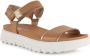 Geox Flat Sandals Brown Dames - Thumbnail 3