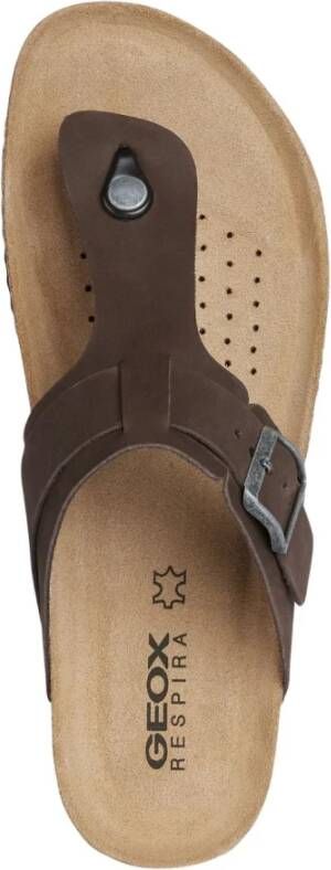 Geox Flat Sandals Bruin Heren