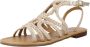 Geox Stijlvolle platte sandalen voor vrouwen Yellow Dames - Thumbnail 3