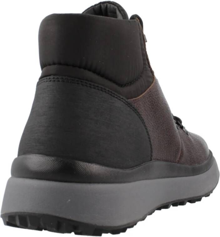 Geox Granito Veterschoenen met Grip Brown Heren