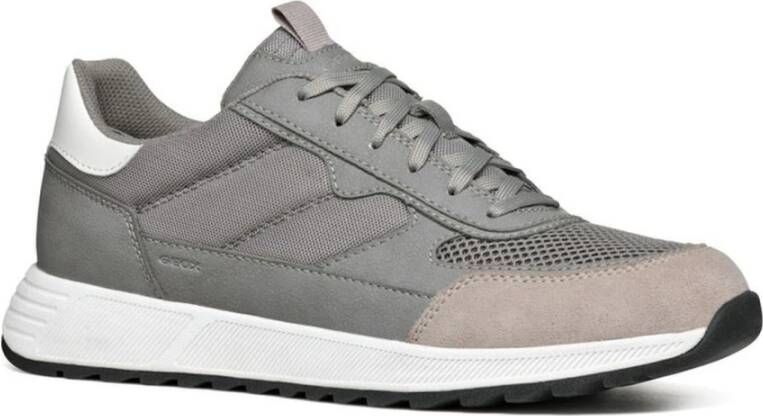 Geox Grijze Sneakers voor Mannen Gray Heren