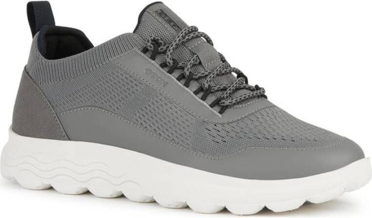 Geox Grijze Sneakers voor Mannen Gray Heren