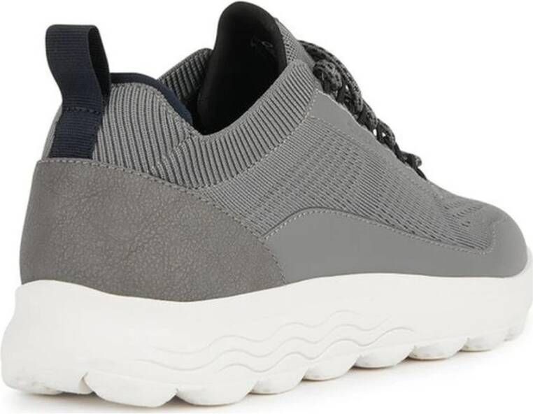 Geox Grijze Sneakers voor Mannen Gray Heren