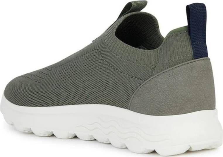 Geox Groene Sneakers voor Mannen Green Heren