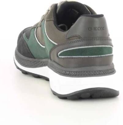 Geox Groene Spherica Herenschoenen Multicolor Heren